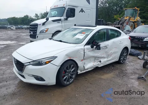2018 Mazda Mazda3 Grand Touring from USA, damaged, VIN 3MZBN1W39JM171908
